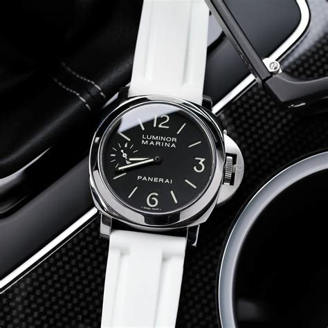 Panerai Strap Rubber White 22/20 